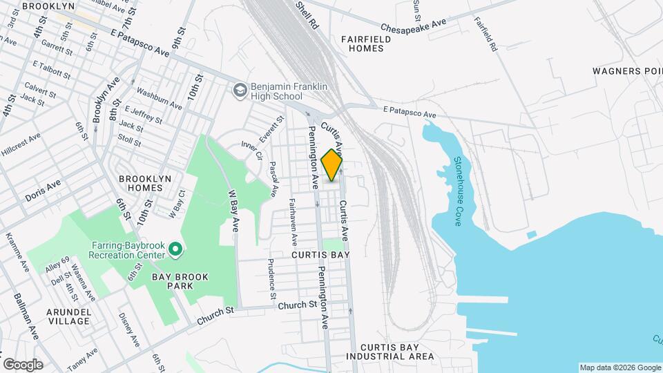 1616 Plum St Map and Location Details