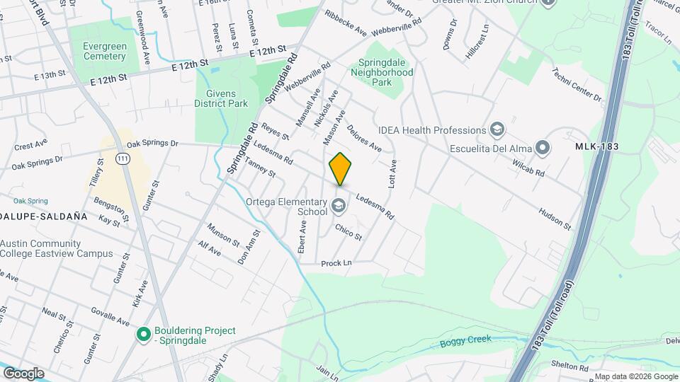 1149 Garland Ave Map and Location Details