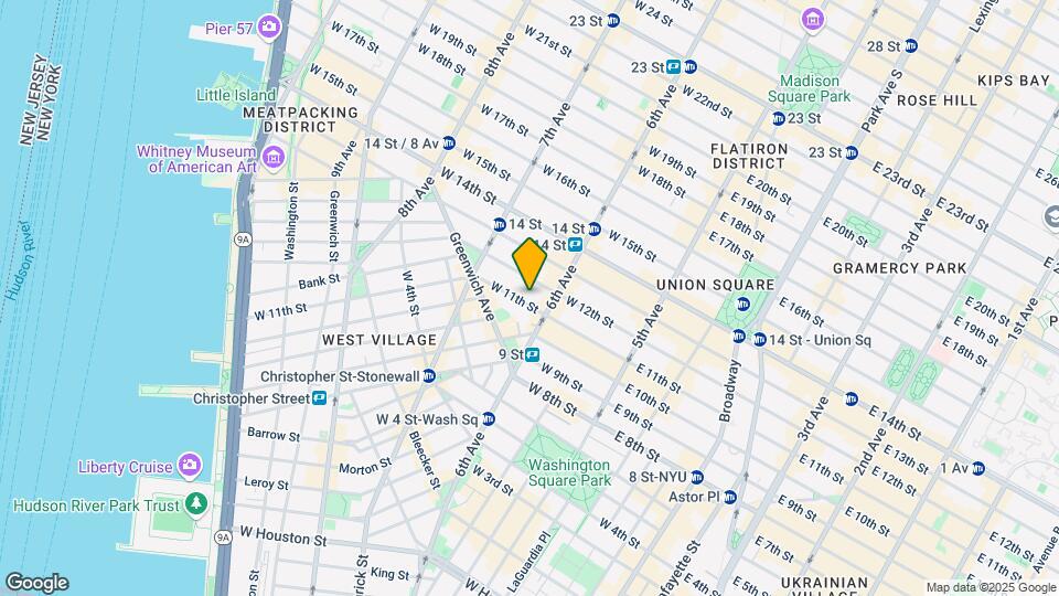 115 W 11th St Map and Location Details