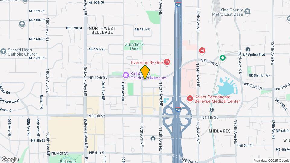 11011 NE 12th St Mapa y Detalles de la Ubicación