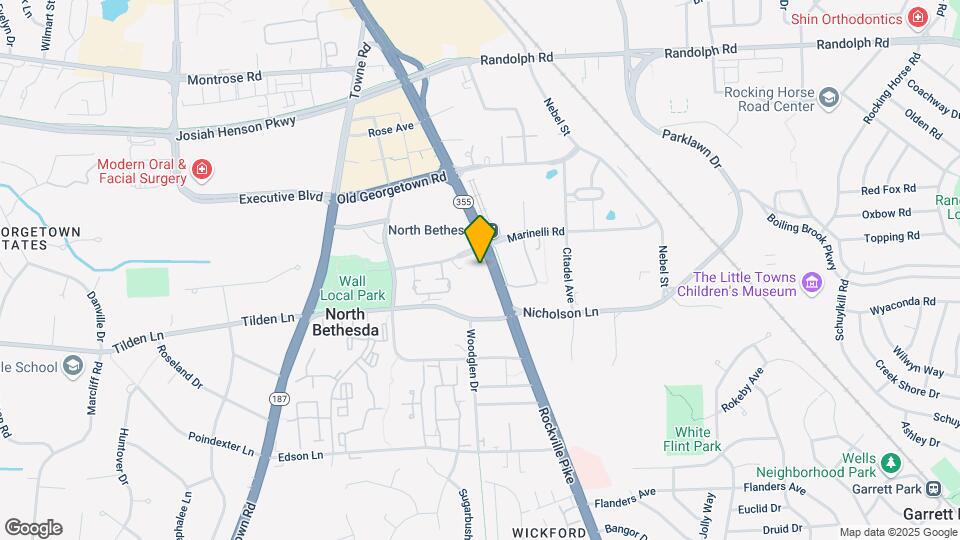 11560 Rockville Pike Mapa y Detalles de la Ubicación