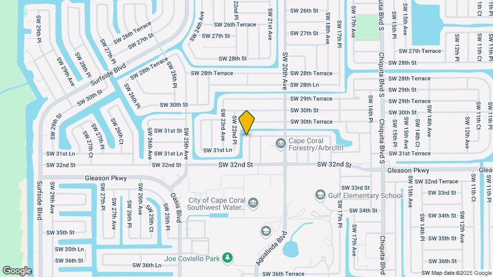 3106 SW 22nd Ave Map and Location Details