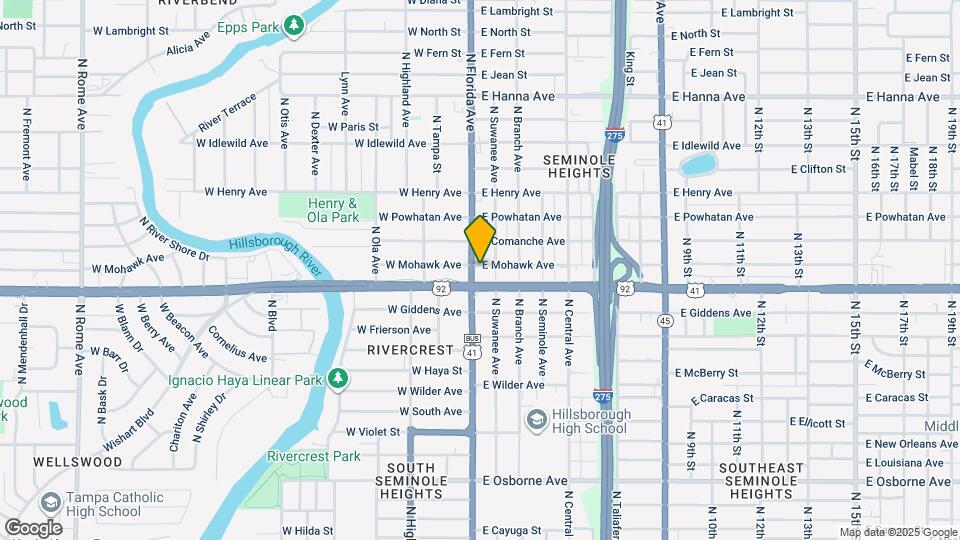 103 E Mohawk Ave Map and Location Details
