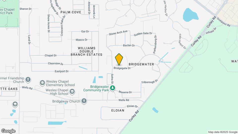 31027 Bridgegate Dr Map and Location Details