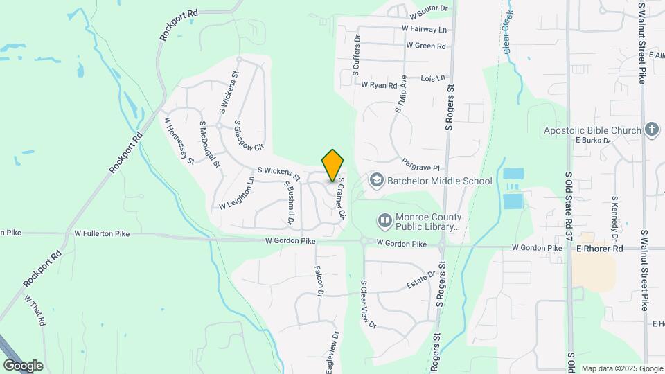 1462 W Rockcrest Dr Map and Location Details