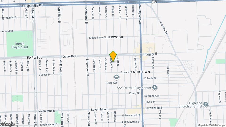 19682 Rogge St Map and Location Details