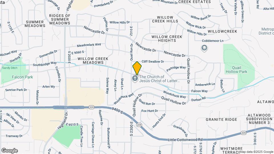 2356 E Falcon Wy Map and Location Details