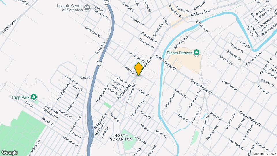 1350 N Main Ave, Unit 1350 Map and Location Details