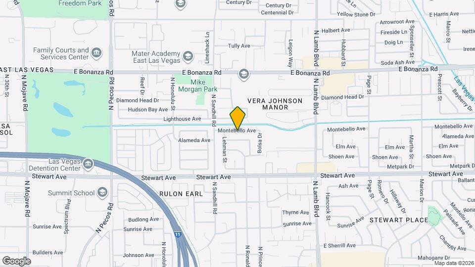 4108 Montebello Ave Map and Location Details