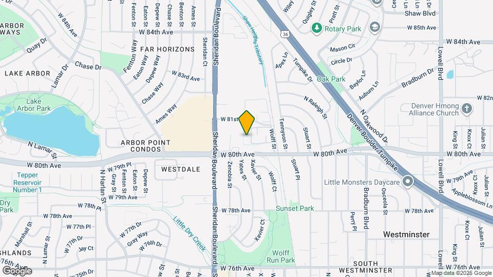 8047 Wolff St Map and Location Details