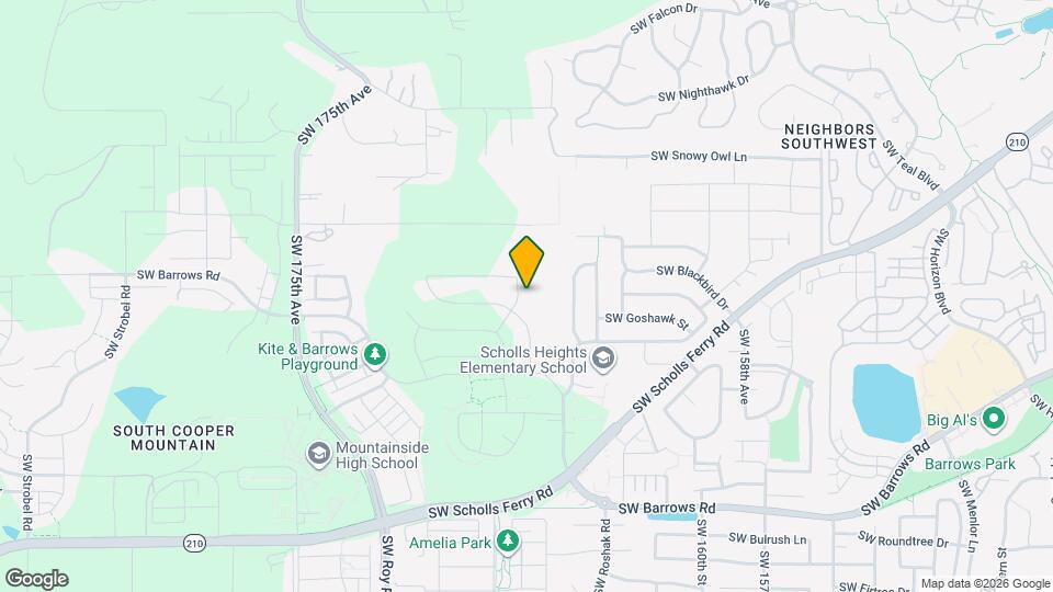 12080 SW Songlark Ter Map and Location Details