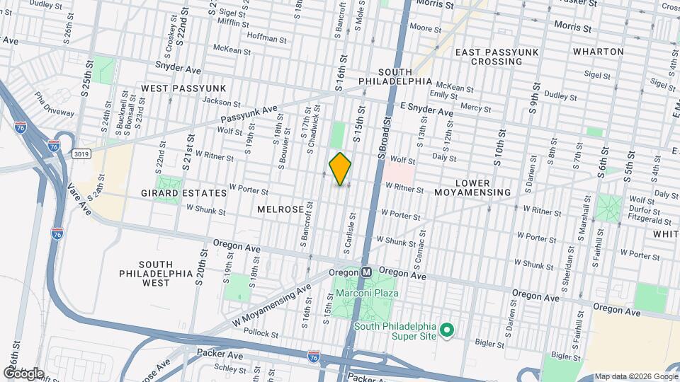 2427 S Hicks St Mapa y Detalles de la Ubicación