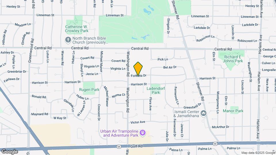 2629 Fontana Dr Map and Location Details