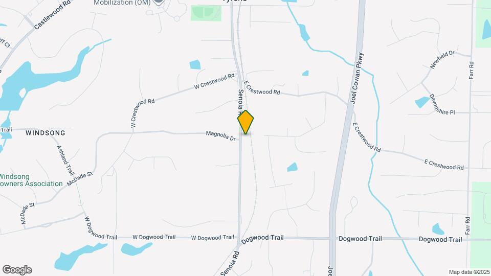 681 Senoia Rd Map and Location Details