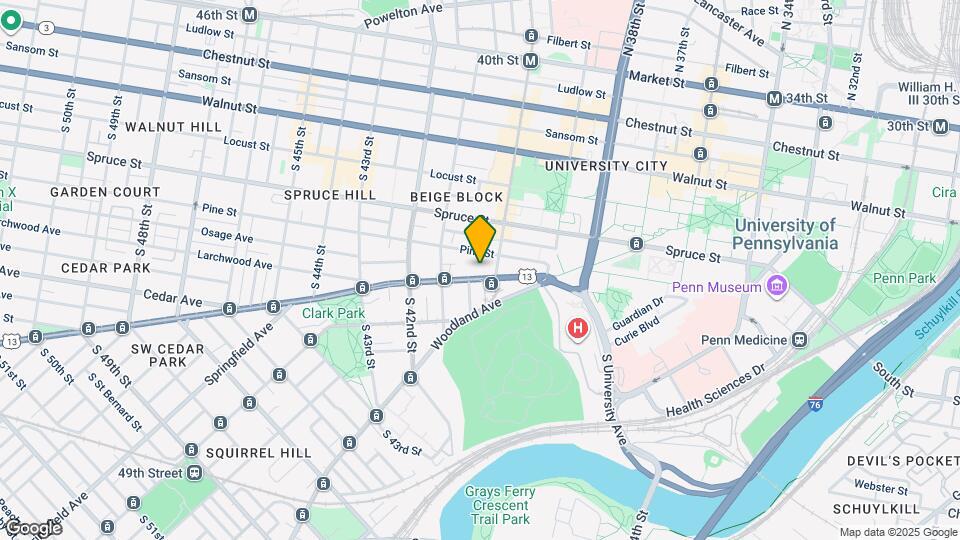 4015 Baltimore Ave Map and Location Details