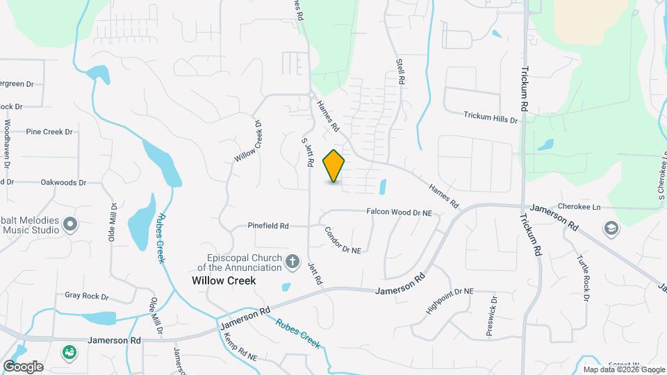 230 W Oaks Pl Map and Location Details