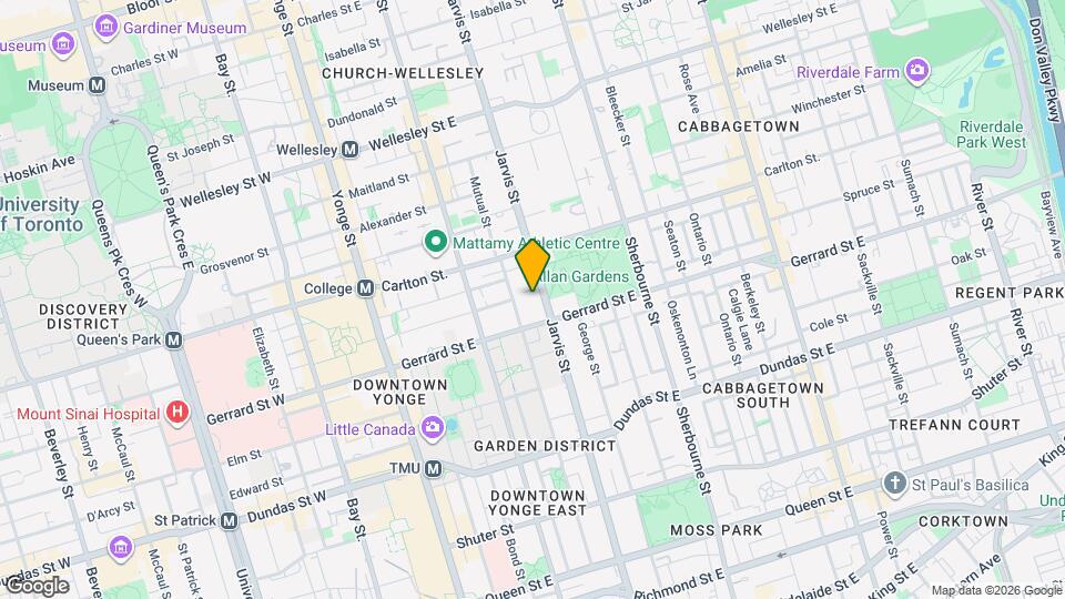 298 Jarvis St Map and Location Details
