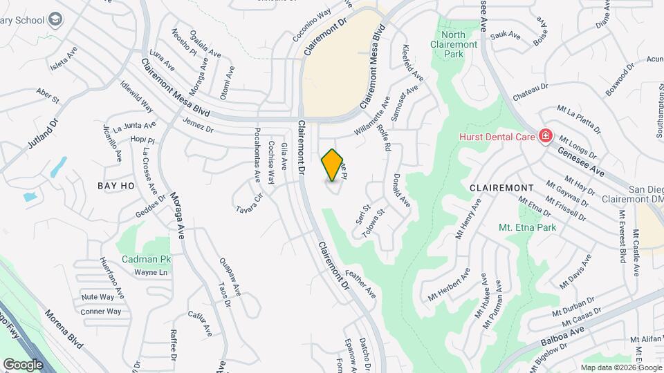 4431 Onondaga Ave Map and Location Details