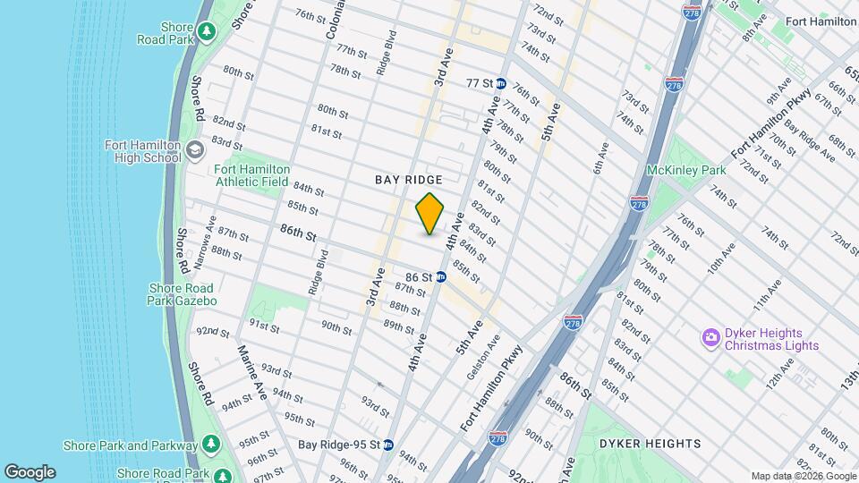 355 85th St Map and Location Details