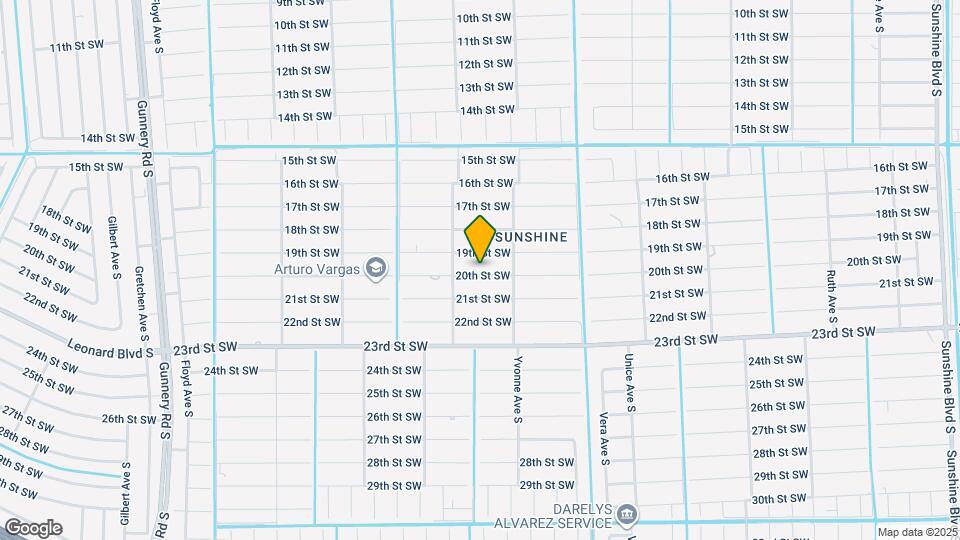 3810 20th St SW Map and Location Details
