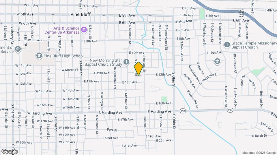 1215 S Virginia St Map and Location Details