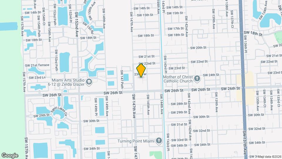 2414 SW 145th Pl Map and Location Details