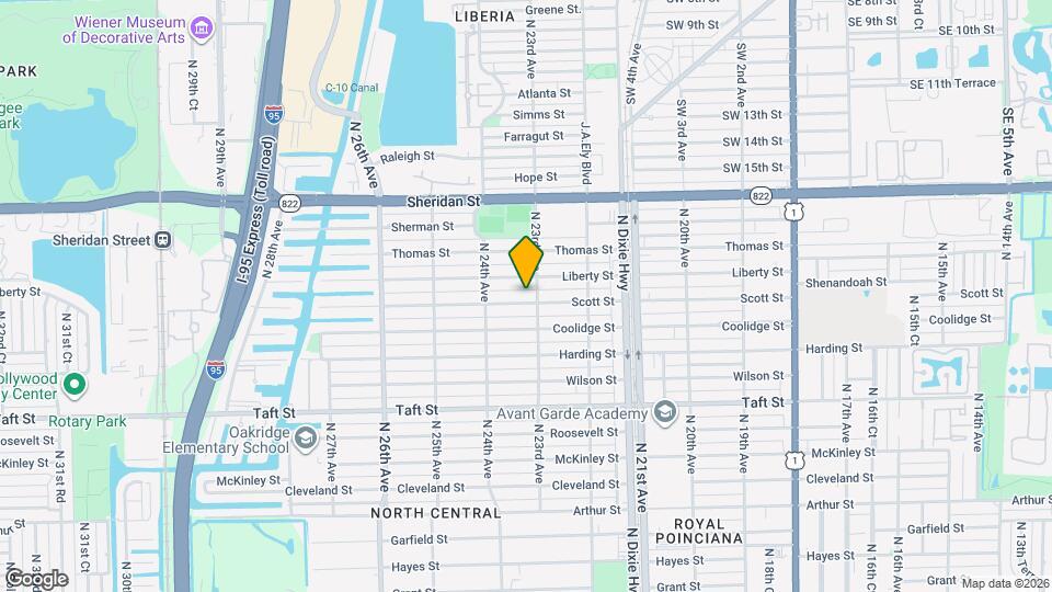 2311 Scott St Mapa y Detalles de la Ubicación