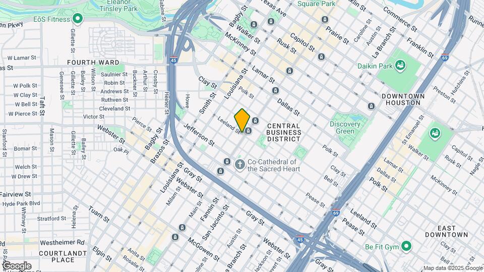 950 Leeland St Map and Location Details