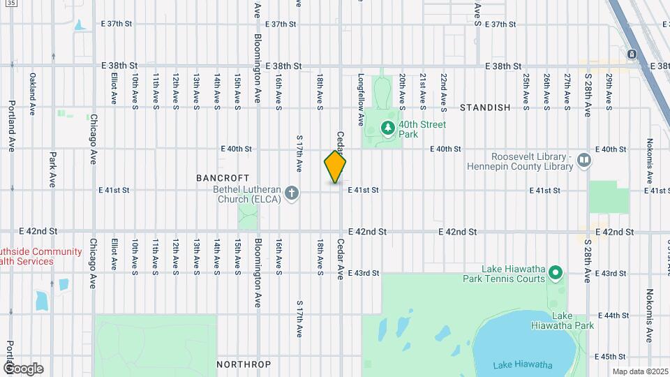 1818 E 41st St Map and Location Details