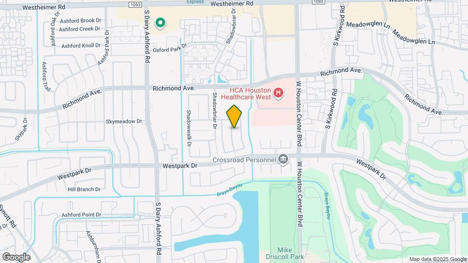 3323 Shadowfern Dr Mapa y Detalles de la Ubicación