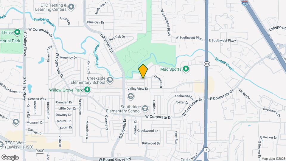 501 Timber Way Dr Map and Location Details