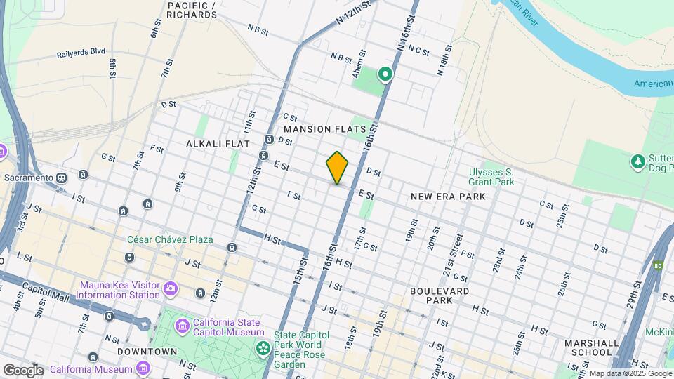 1510 E St Map and Location Details