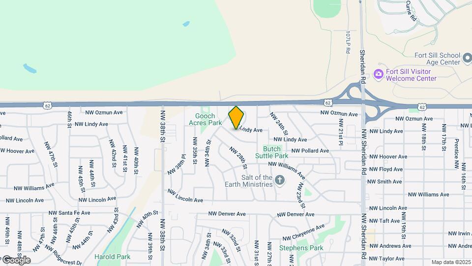 2619 NW Pollard Ave Map and Location Details