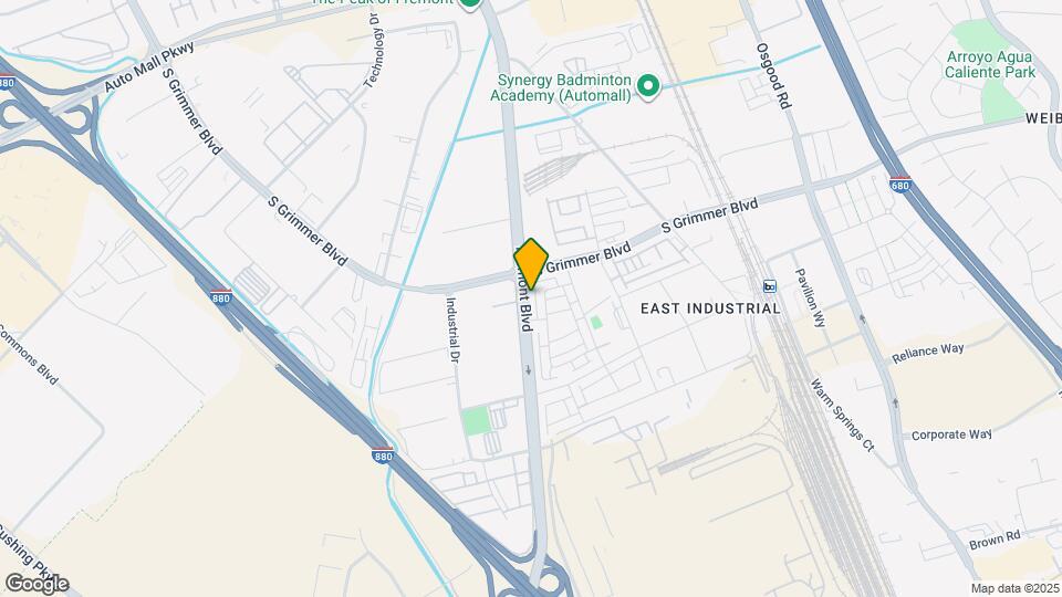 44828 Fremont Blvd Map and Location Details