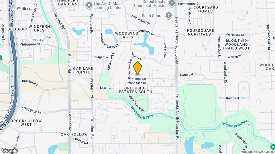 8844 Congo Ln Map and Location Details