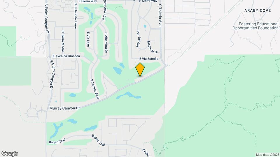 1350 E Murray Canyon Dr Mapa y Detalles de la Ubicación