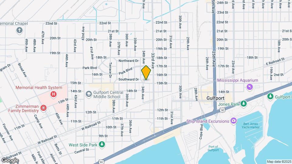 1503 34th Ave Map and Location Details