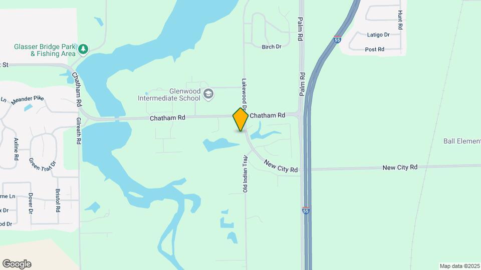 8813 Old Indian Trail Map and Location Details