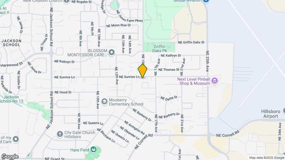 1492 NE Sunrise Ln Map and Location Details