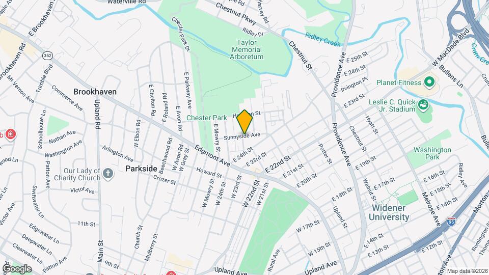 301 Sunnyside Ave Mapa y Detalles de la Ubicación