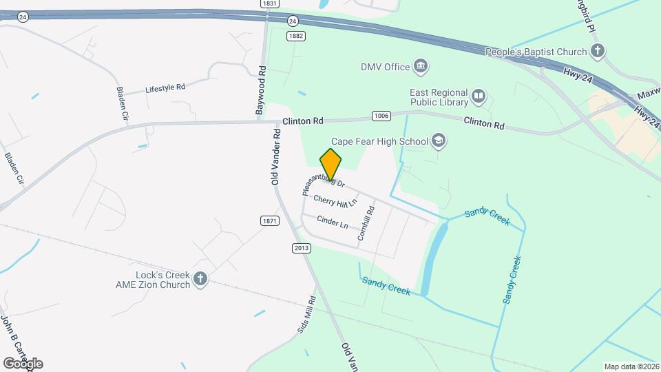 4035 Pleasantburg Dr Map and Location Details