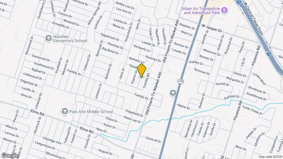 1810 Gautier Ave Map and Location Details