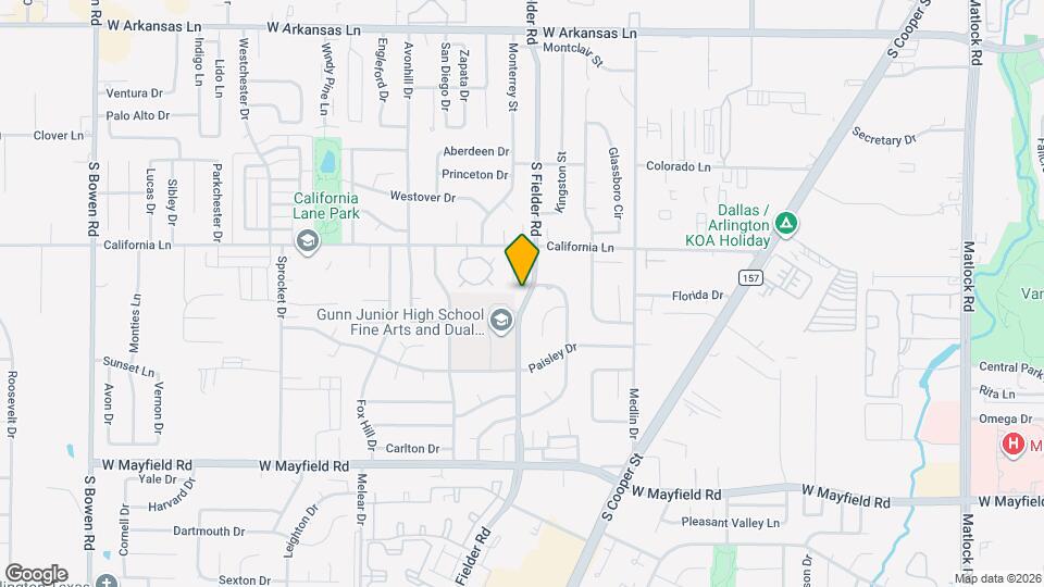 2904 S Fielder Rd Map and Location Details