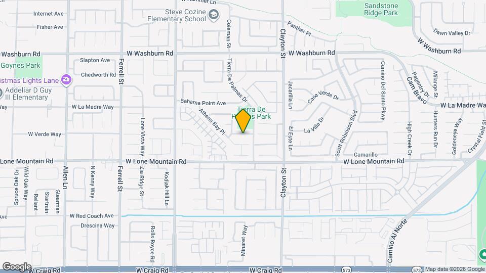 2229 Mediterranean Sea Ave Map and Location Details