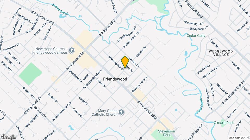 407 Morningside Dr Map and Location Details