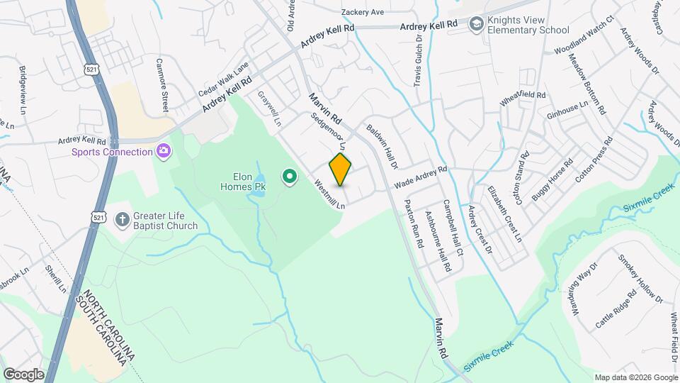 9819 Forest Run Ln Map and Location Details