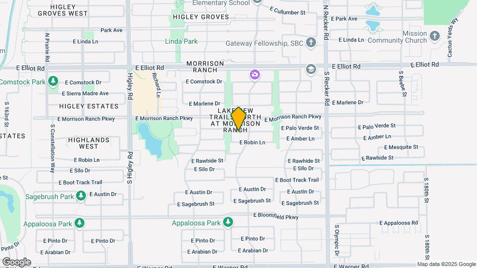 3651 E Palo Verde St Map and Location Details