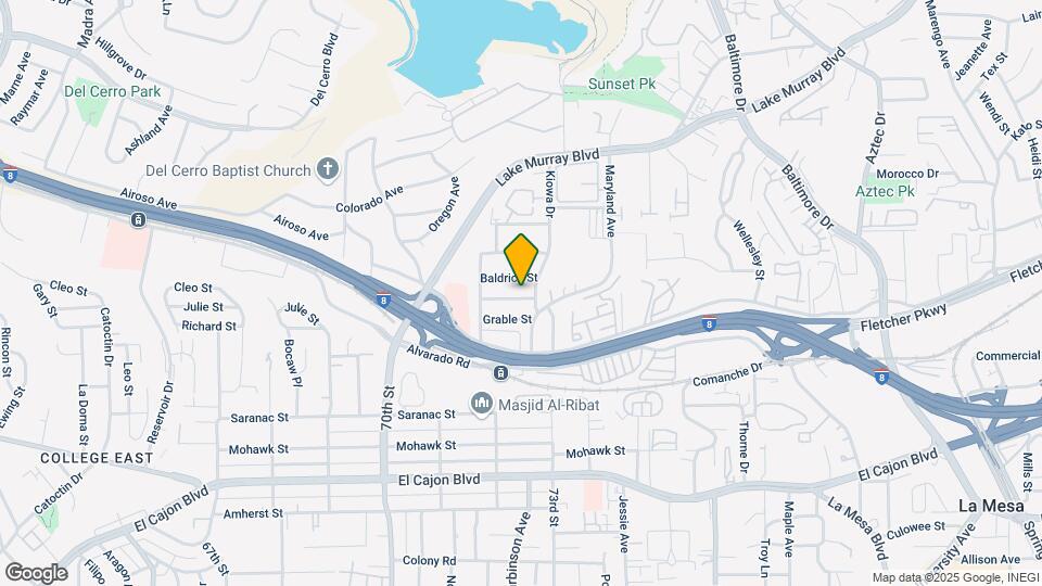 7230 Magruder St Mapa y Detalles de la Ubicación