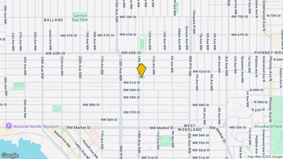 6104 14th Ave NW Map and Location Details
