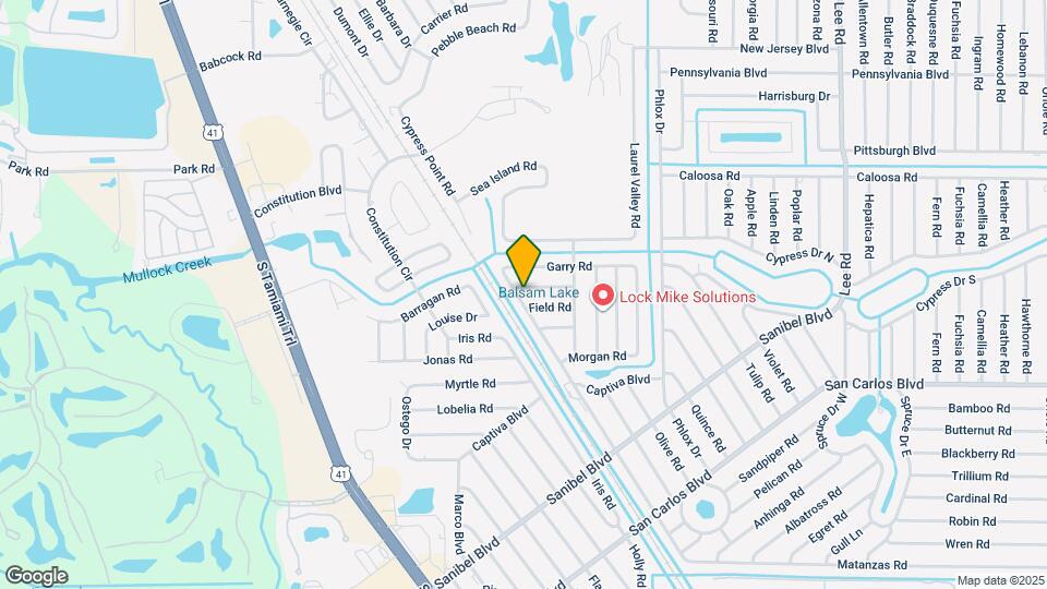 18157 Matanzas Rd Map and Location Details